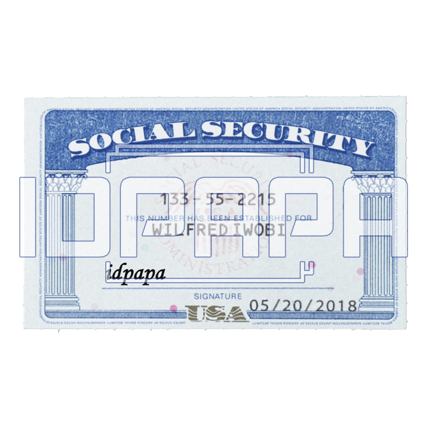SSN Card